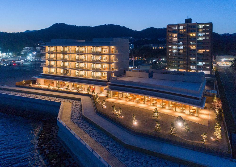 Shimonoseki Onsen Kaze No Umi Exterior foto